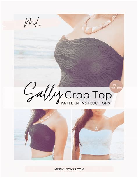 41 Designs Bandeau Top Sewing Pattern Free NadeemNixon