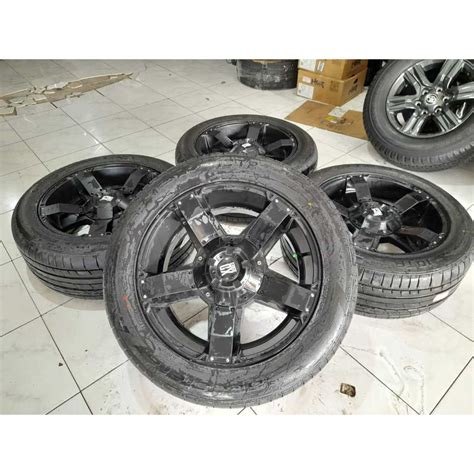 Jual VELG BEKAS MOBIL TRITON XD SERIES RING20 6X139 7 ET15 BAN IOTA