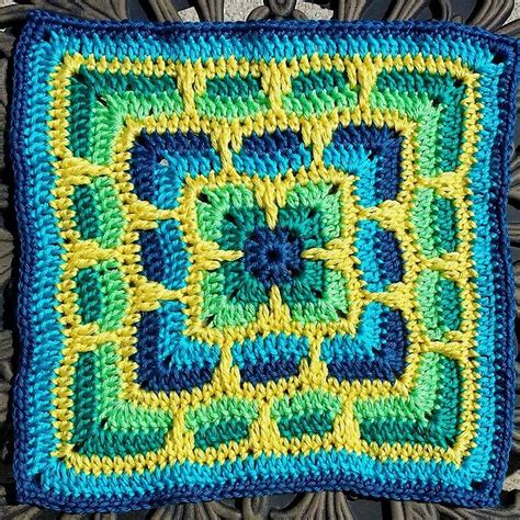 Kathid S Cal Larksfoot Inspired Granny Squares Pattern Granny