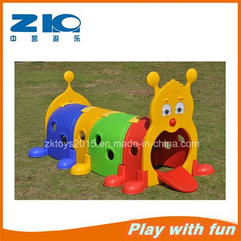 Indoor Kids Plastic Tunnel Children Playground - China Children Playground and Indoor Plastic ...