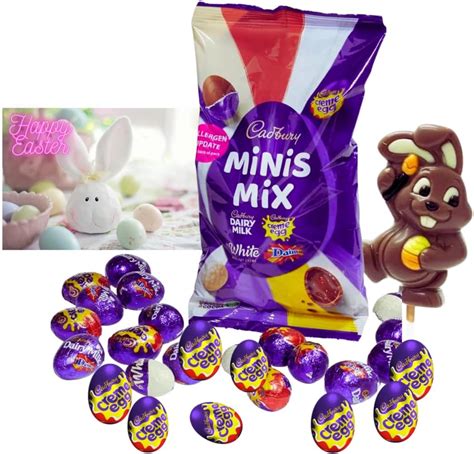 Chocolate Easter Eggs Cadburys Mini Eggs Easter Egg Bundle Filled