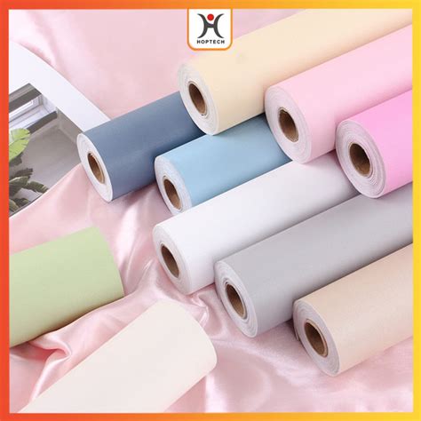 WALLSTICKER ROLL PVC WALLPAPER STIKER ROLL 45CM X 10 METER ANTI AIR