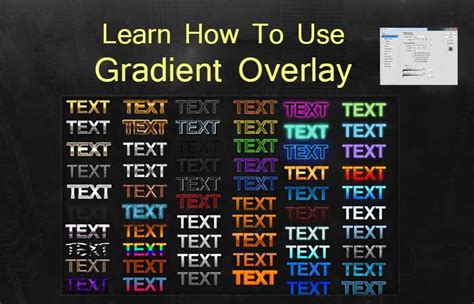 Learn How To Use Gradient Overlay - Multimedia Course Tips