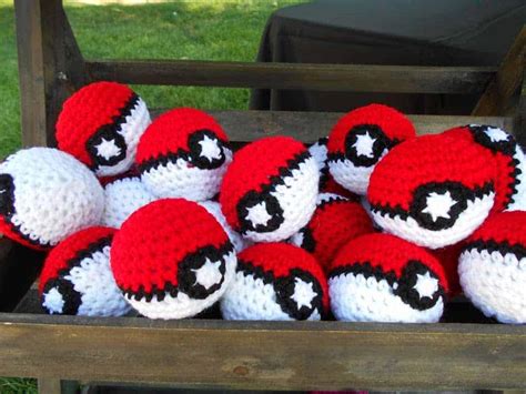 Pokeball Free Crochet Pattern Hooked By Kati