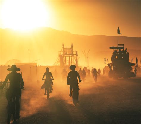 Burning Man Sunset A Photo On Flickriver