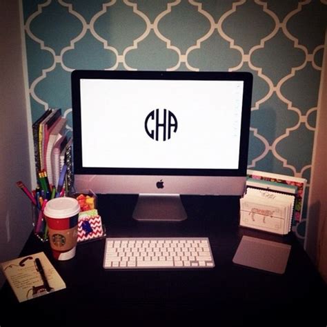 Preppy Monogram Wallpaper - WallpaperSafari