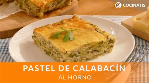 PASTEL de CALABACÍN al horno Receta vegetariana FÁCIL e