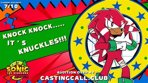 MegaDrive Studios Sonic Alter On Twitter CASTING CALL