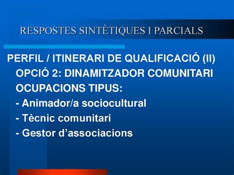 MEDIACIÓ COMUNITÀRIA ICQP ppt descargar