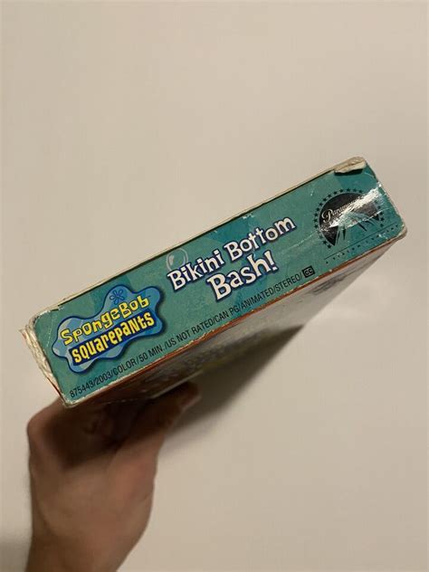 Spongebob Squarepants Bikini Bottom Bash Vhs Ebay
