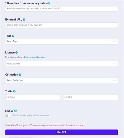 How to Mint Your First NFT on Solana's Solsea? A Step-by-Step Guide