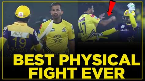 Best Physical Fight Ever In Cricket Ahmad Shehzad Vs Wahab Riaz Fight