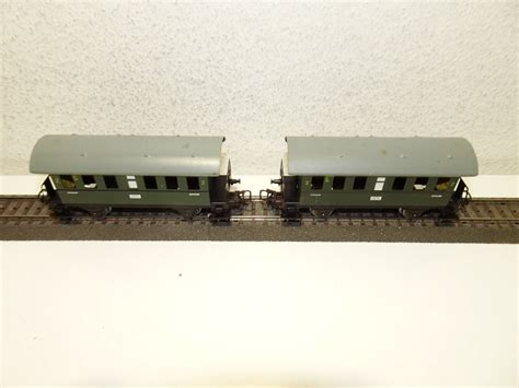 2 Märklin Personenwagen Blech DB 4000 HO 7 Kaufen auf Ricardo