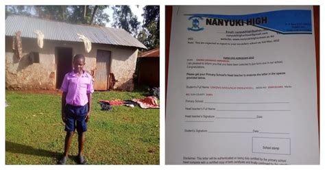 Boy Who Scored 401 Marks, Called to Nanyuki High School Pleads for ...