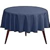 Amazon Gee Di Moda Round Tablecloth Inch Navy Blue Round