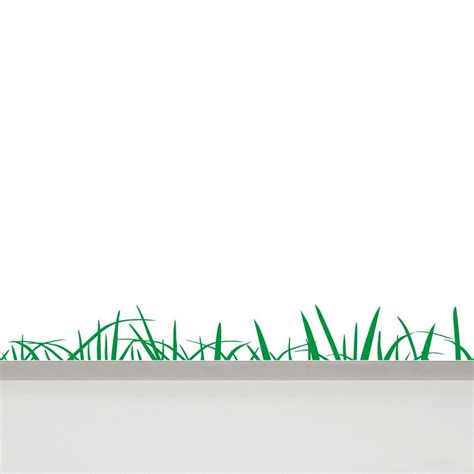 Grass Wall Decal 78 200 Cm Length Green Grass