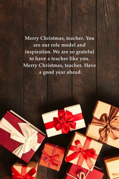 140 Merry Christmas Wishes For Teachers - Xmas Messages – Tiny Positive