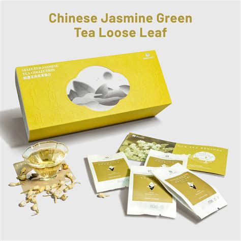 Chinese Jasmine Tea Sampler 4 Jasmine Loose Leaf Tea Iteaworld