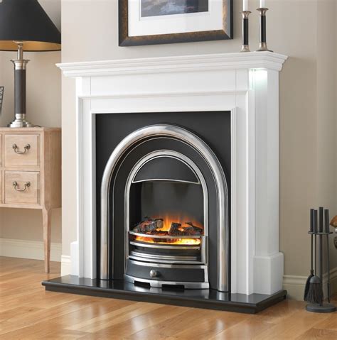 Flamerite Fires Aubade With Cast Electric Fireplace Suite Radia Flame