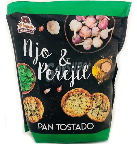 Pan Tostado Fina Ajo Perejil 160 G