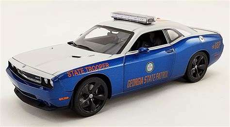 2010 Dodge Challenger Srt8 Georgia State Patrol Riverina Model Cars Plus