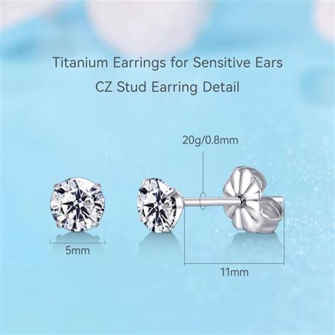 Boucles D Oreilles Pour Femmes Hommes Hypoallergénique Boucle Doreille