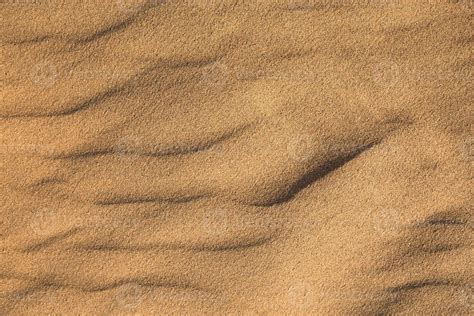 Textura De Arena En El Fondo Del Primer Plano Del Desierto Una Duna