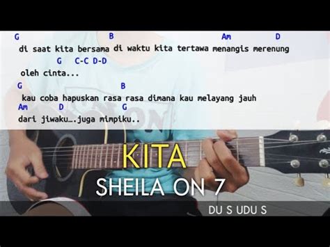 Chord KITA - Sheila On 7 | Tutorial Gitar Pemula - YouTube