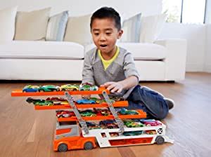 Buy Hot Wheels Mega Hauler Th Anniv Edition Online At Low Prices In India Amazon In