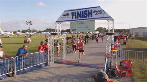 Florida Today Corporate 5k Finish Line Video 4 18 19 Youtube