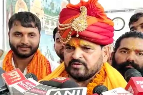 BJP MP Brij Bhushan Denied Permission To Hold Rally In Ayodhya Talk