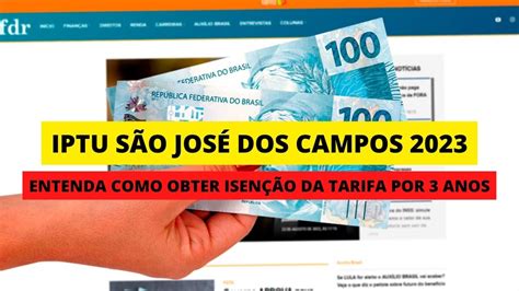 IPTU São José dos Campos 2023 Consultar Valor Datas e 2ª Via de Pagamento