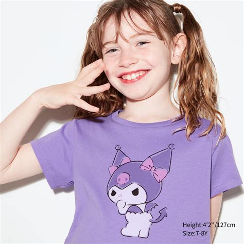 Sanrio Characters Kuromi My Melody Ut Cropped Short Sleeve Graphic