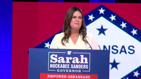 The Honor Of A Lifetime Sarah Huckabee Sanders Becomes First Woman