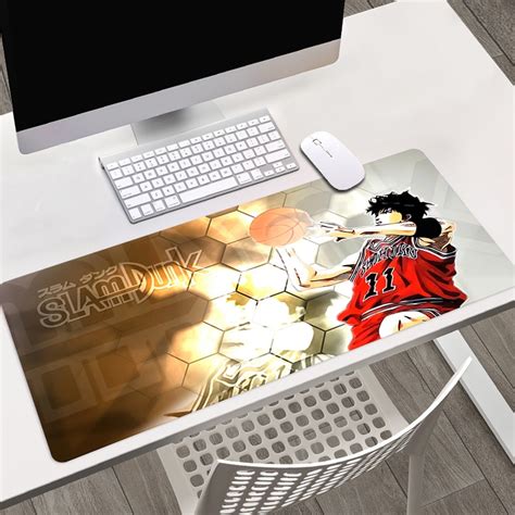 Slam Dunk Anime Laptop Gamer Rug Pc Gaming Accessories Keyboard Mat