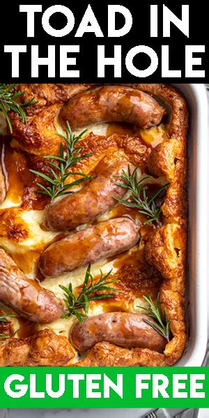 Gluten-free Toad in the Hole Recipe - BEST EVER! (dairy-free option)