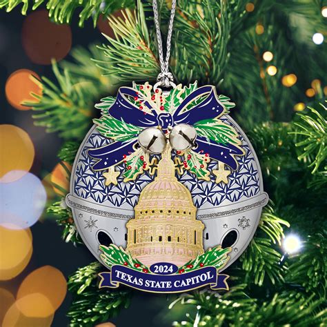 2024 Texas Capitol Ornament Jingle Bells