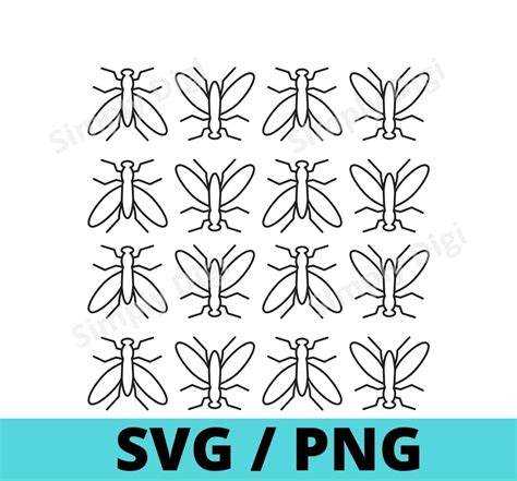 Fly Flys Flying Buzzing Bug Insect Insects Bugs Svg Png Pattern Digital