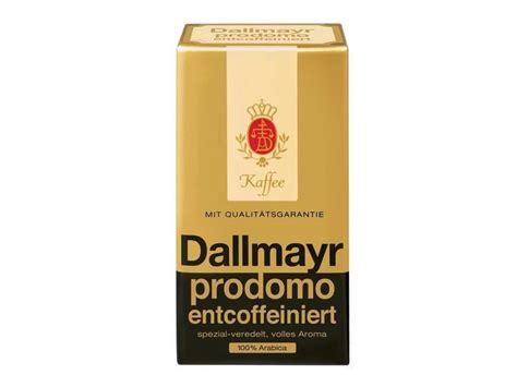 Кофе Молотый Dallmayr Без Кофеина Prodomo Entcoffeiniert 500 Г Германия ...