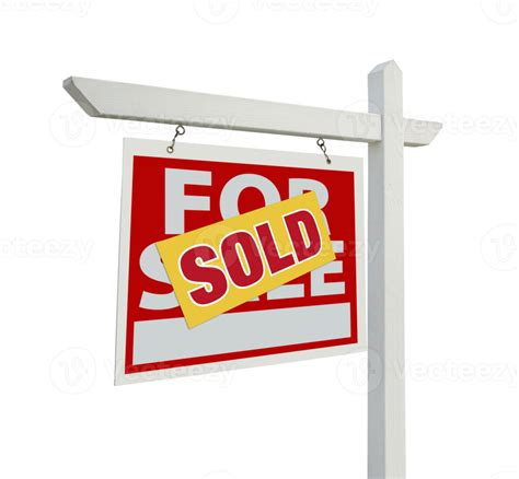 Transparent PNG of Sold For Sale Real Estate Sign. 16475590 PNG