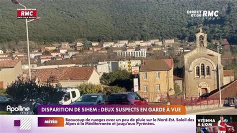 Disparition De Sihem Deux Suspects En Garde Vue