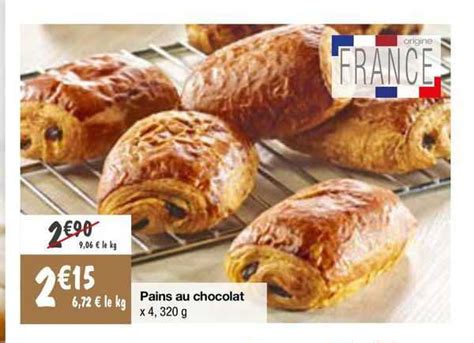 Promo Pains Au Chocolat Chez Migros France Icatalogue Fr