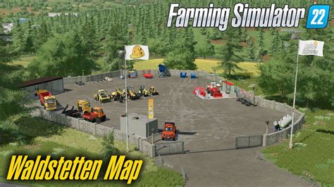 Fs22 Build A Small Construction Site 🚧 Waldstetten Map 🚧 Farming