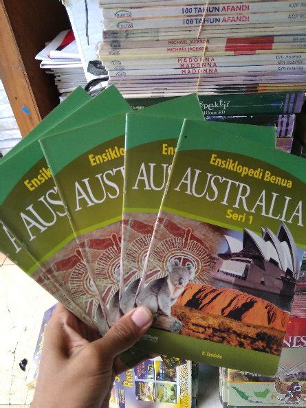 Jual Original Bekas Mulus Lengkap Buku Ensiklopedi Benua Australia Seri