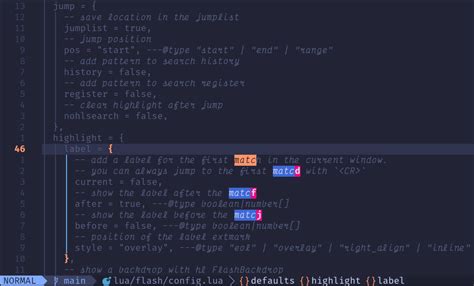 Folke Flash Nvim Neovim Plugin Developers Using Flash Nvim