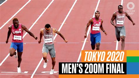 Men S 200m Final Tokyo Replays YouTube