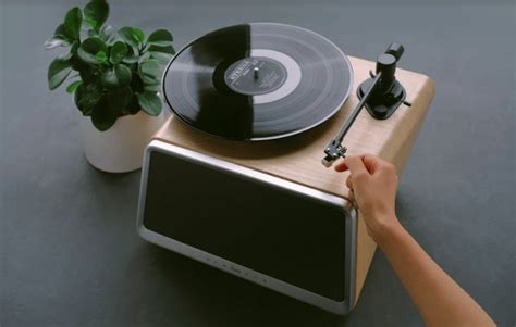 HYM – SEED 80W Hi-Fi Speaker with All-in-One: Vinyl Turntable Record ...