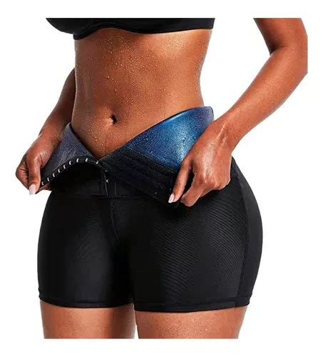 Short Bermuda Fitness Cinta Efeito Sauna Queima Gordura