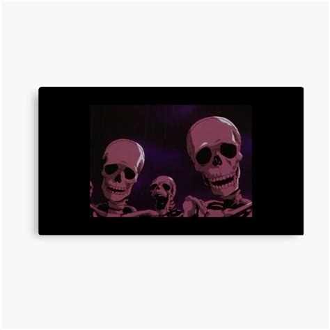 "Berserk Skeletons Meme" Canvas Print for Sale by beeeboooop | Redbubble