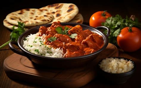 Premium Ai Image Chicken Tikka Masala A Flavorful And Spicy Curry